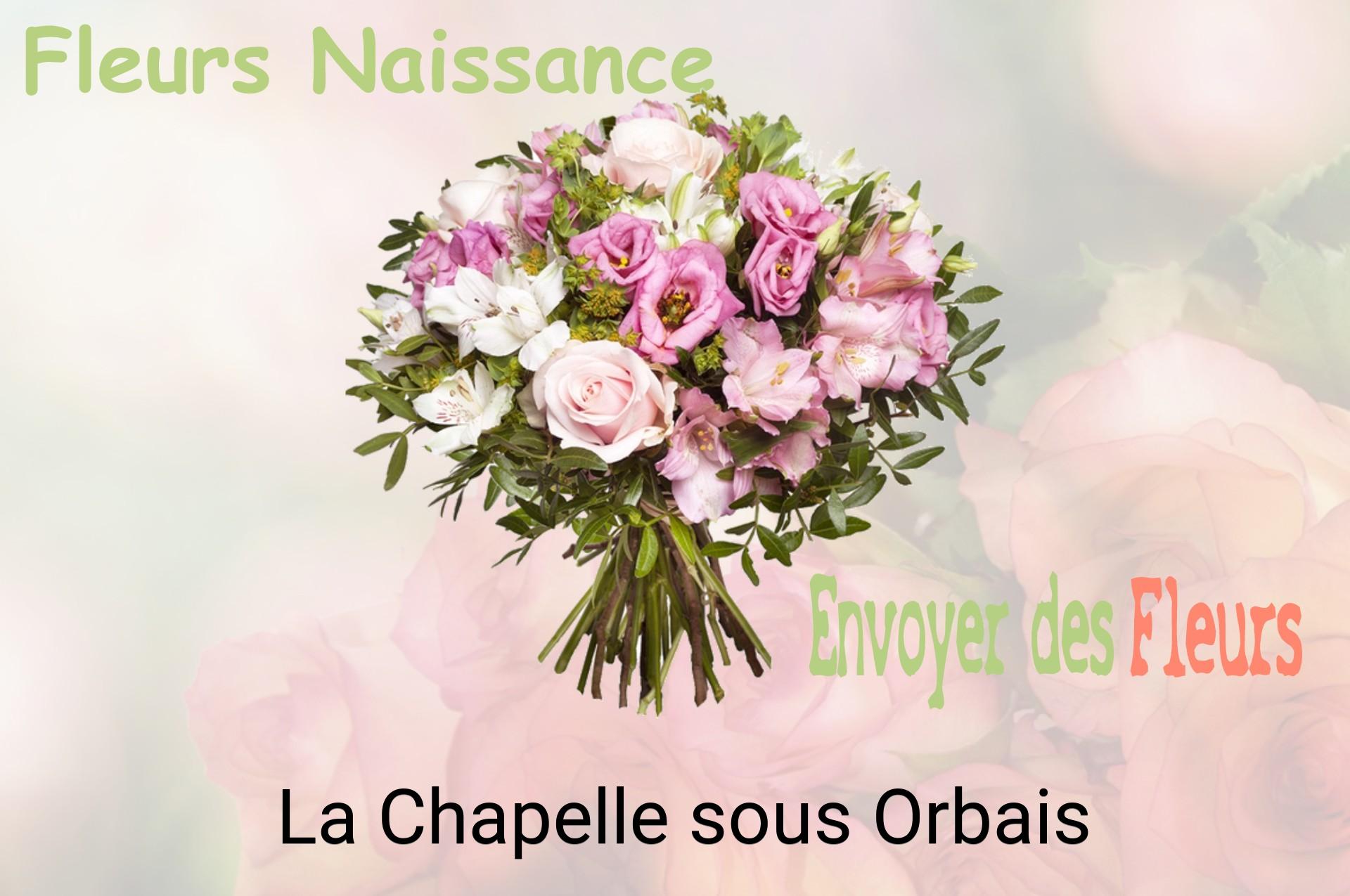 Bouquet de fleurs de naissance livré à La Chapelle-sous-Orbais